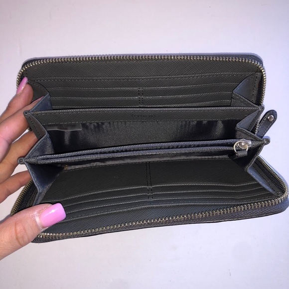 Coach Silver Checkbook Wallet - Picture 5 of 5